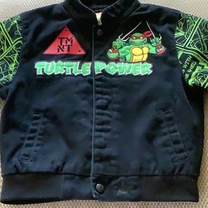 TEENAGE MUTANT NINGA TURTLES KIDS JACKET SIZE 5 by JH DESIGN